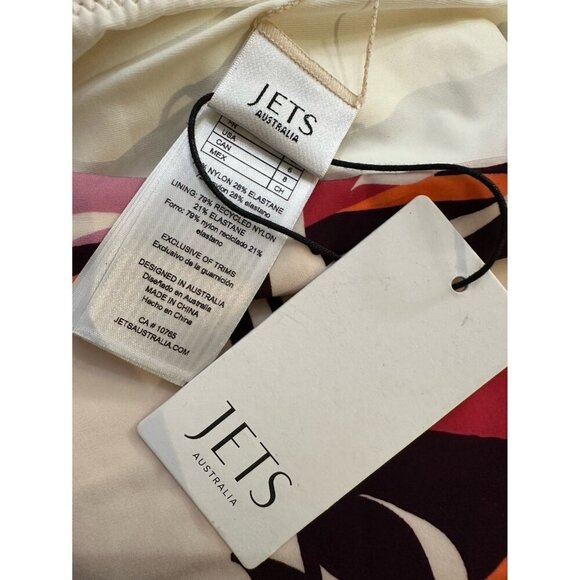 NWT Jets Australia shadow palm high leg bikini bottom - Picture 6 of 7